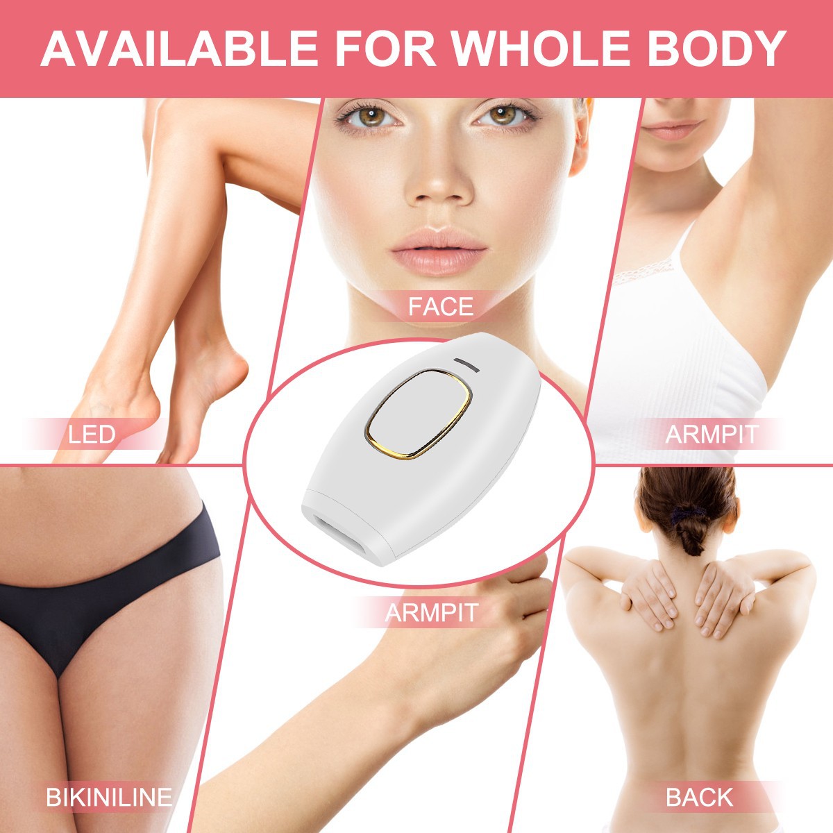 IPL Laser Hair Removal Device – Handheld & Painless Beauty Apparatus
