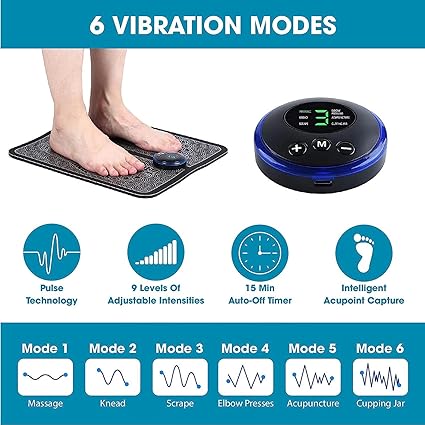 EMS Foot Massager Mat for Pain Relief