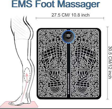 EMS Foot Massager Mat for Pain Relief