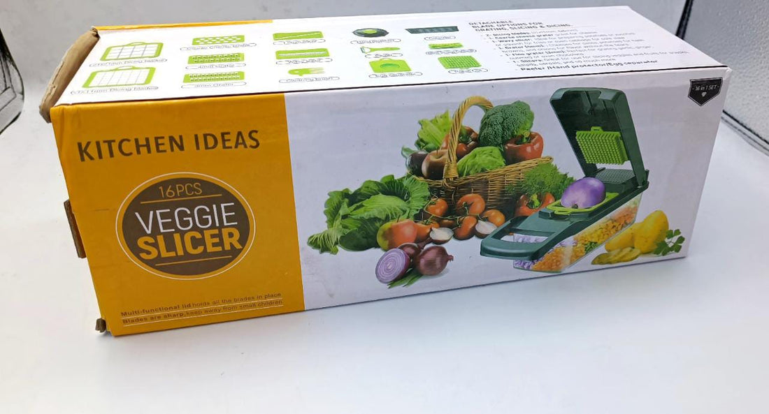 14-in-1 Vegetable Cutter, Chopper & Slicer
